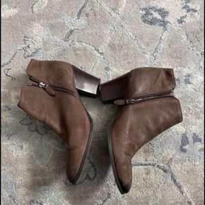Franco sarto brown booties